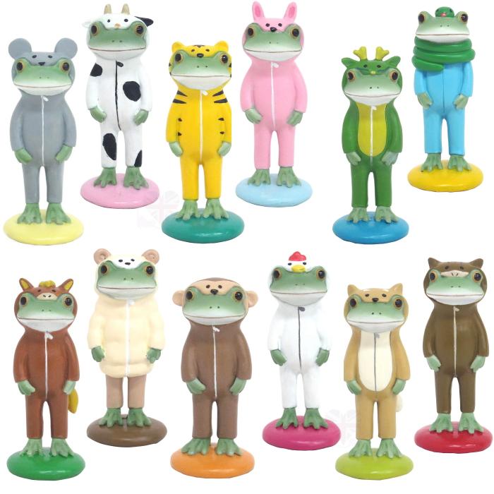 コポー 十二支 12体セット (72514-72525) 干支 カエル・フィギュア