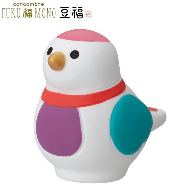 デコレ (DECOLE) concombre コンコンブル 豆福マスコット 福鳩 【FUKU 福 MONO 豆福】 巳年 縁起 謹賀新年