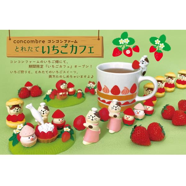 DECOLE（デコレ） concombre コンコンブル とれたていちごカフェ7点 