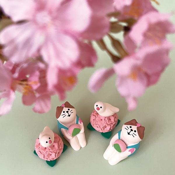 DECOLE（デコレ） concombre コンコンブル うっとり桜餅猫【まったり花