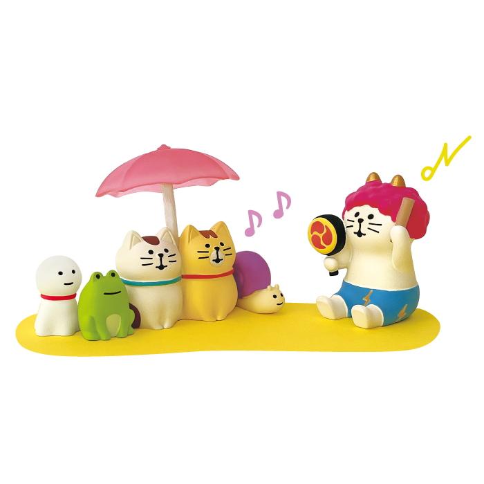 DECOLE（デコレ） concombre コンコンブル カミナリにゃんこ【雨に 
