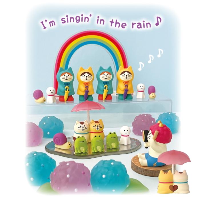 DECOLE（デコレ） concombre コンコンブル あまやどりの葉っぱ【雨に