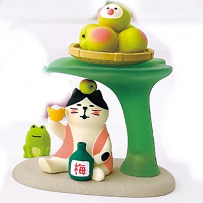 DECOLE（デコレ） concombre コンコンブル あまやどりの葉っぱ【雨に