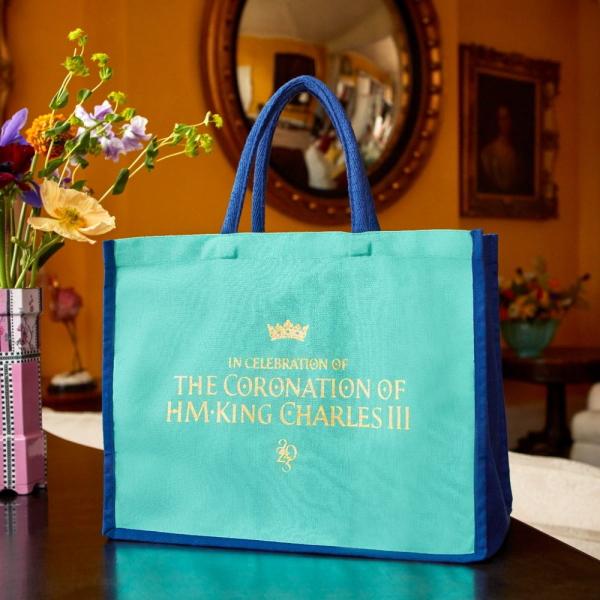 フォートナム&メイソン エコバッグ ビニール素材未使用 Fortnum