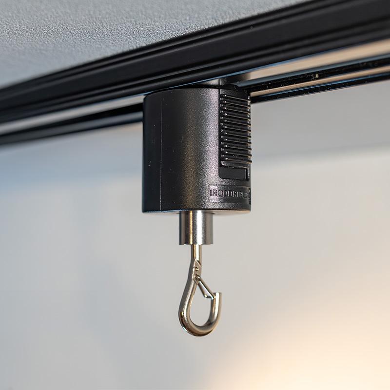 ライティングレール用フック 吊りフック 吊り下げフック ライティングレール部品 ダクトレール  黒 白 DR-HOOK ビームテック | Beamtec | 05