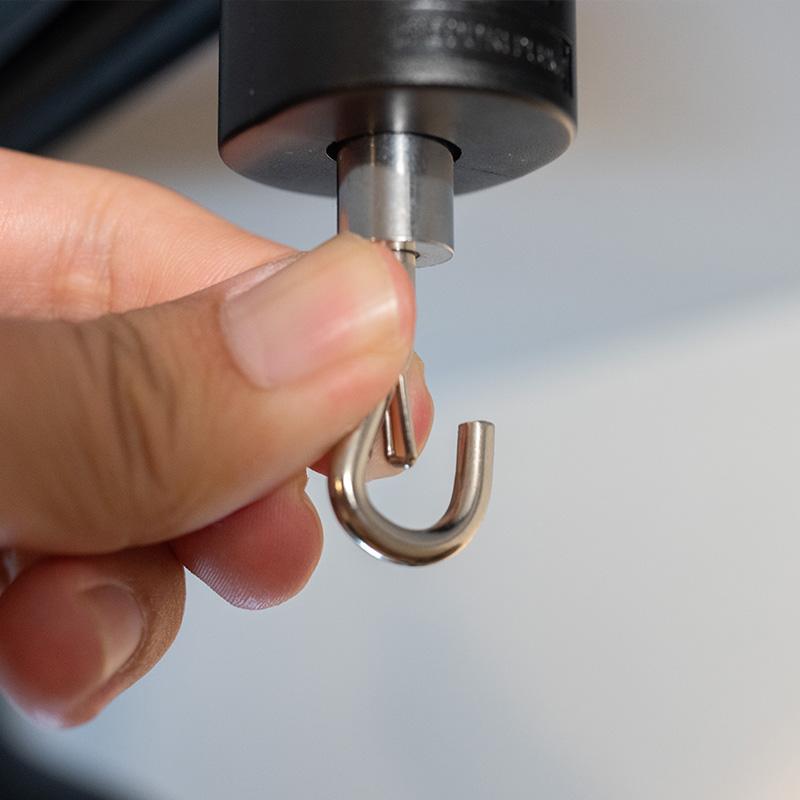 ライティングレール用フック 吊りフック 吊り下げフック ライティングレール部品 ダクトレール  黒 白 DR-HOOK ビームテック | Beamtec | 07