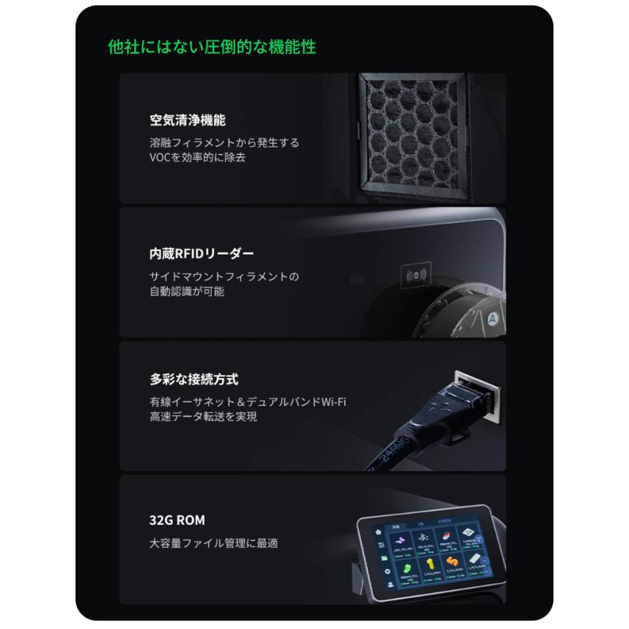 Creality K2Combo 3Dプリンター 印刷速度600mm/s 造形サイズ 260x260x260mm 正規取扱店 | Beamtec | 15