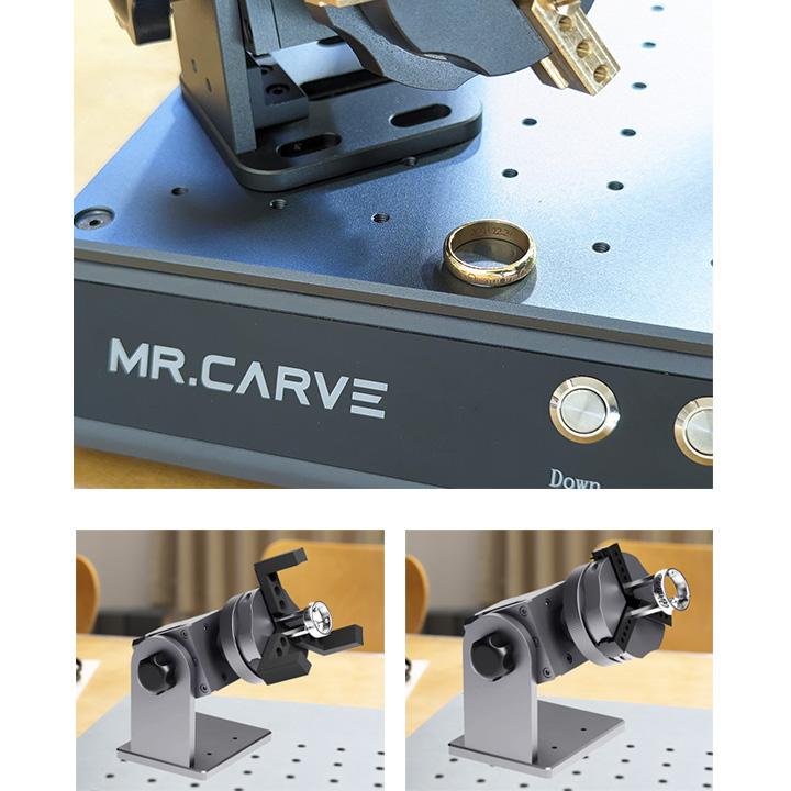 リング 指輪 文字入れ 彫刻 刻印 M1PRO M4 S4 用オプション レーザー彫刻機 加工機 レーザー カッター アクセサリー オプション LASER-RF1｜brite｜07