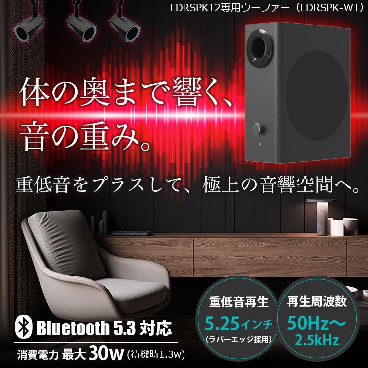 Beamtec（ビームテック） ウーファー スピーカー Bluetooth LDRSPK12
