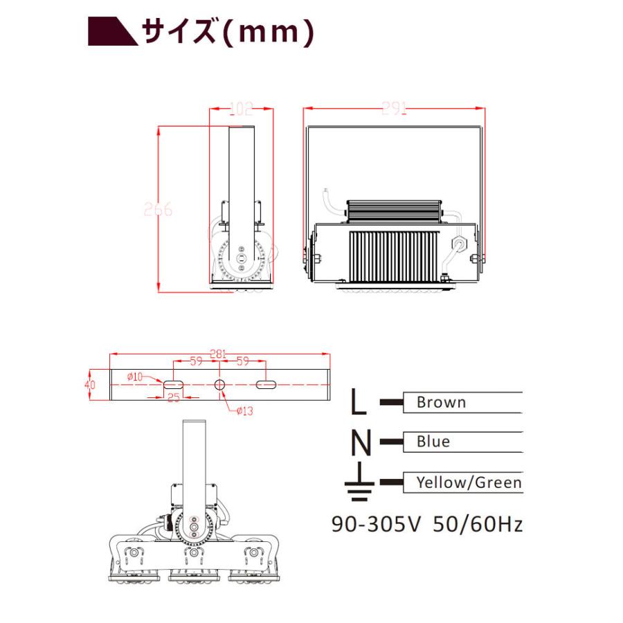 Beamtec LED投光器 100W 投光器 LED 屋外 看板 駐車場 倉庫 工場 Beamtec LED投光器 100W 投光器 LED 屋外 看板 駐車場 倉庫 工場