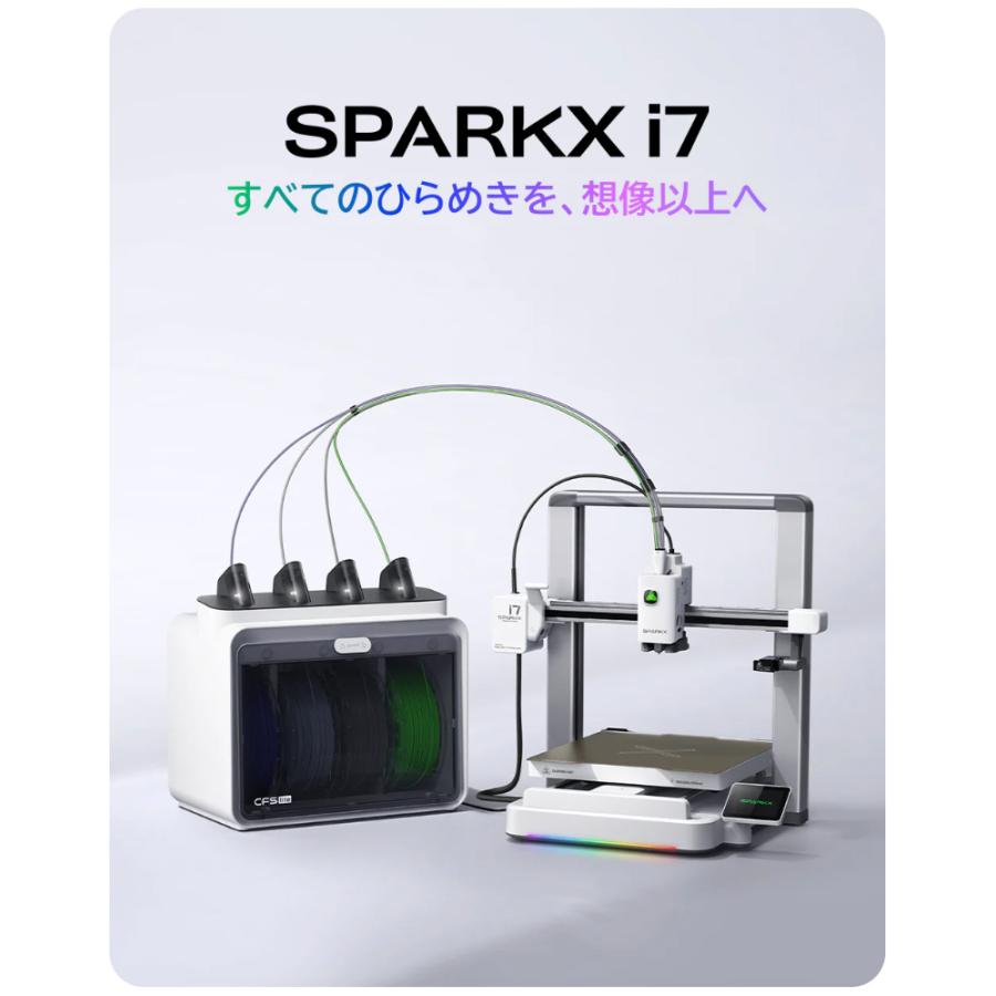 Creality SPARKX-i7Combo 3Dプリンター 家庭用 AIフォト 3Dモデリング