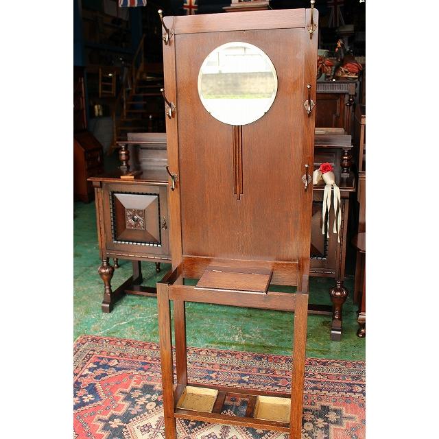 ホールスタンド】英国 ステッキスタンド ベンチ収納 傘立て