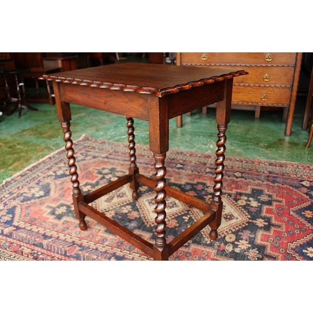 値下英国アンティーク オーク材 サイドテーブル オケージョナルテーブル 値下英国アンティーク オーク材 サイドテーブル オケージョナル