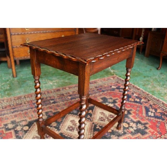 イギリス アンティーク 家具 サイドテーブル オケージョナル 英国