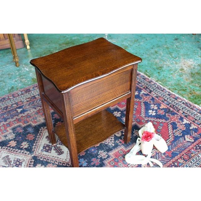【在庫僅少】 イギリスアンティーク家具 アンティーク/ソーイングボックス 裁縫箱 コーヒーテーブル c142 英国製１９６０年頃 送料無料 裁縫箱