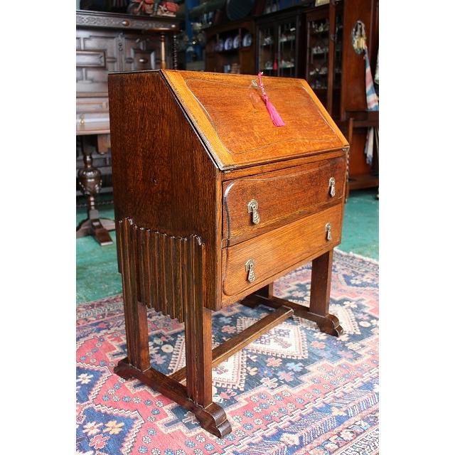 ライディングビューロー イギリスアンティーク家具 ビューロー ライティングビューロー