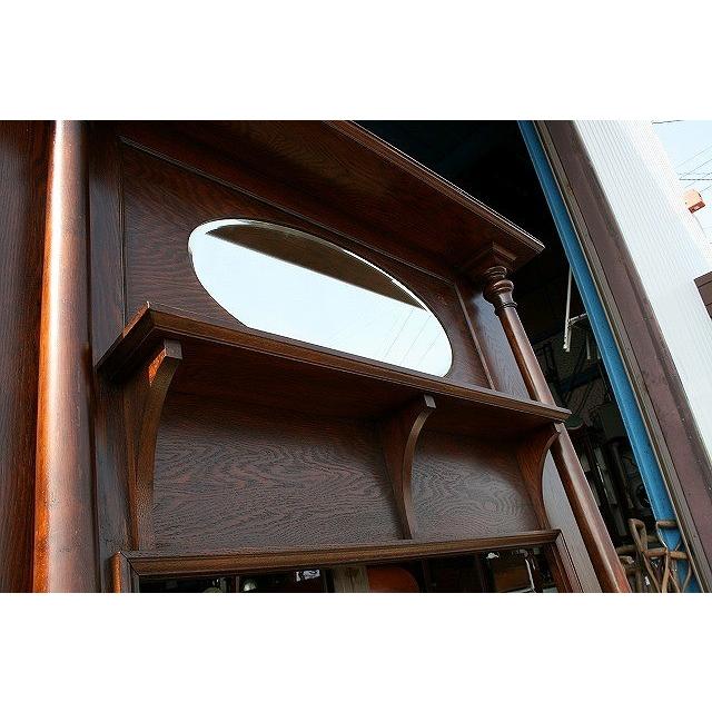 オーバーマントルミラー マカボニー 英国アンティーク アンティーク 暖炉 オーバーマントルミラー イギリス製 / WESTWOOD ANTIQUES