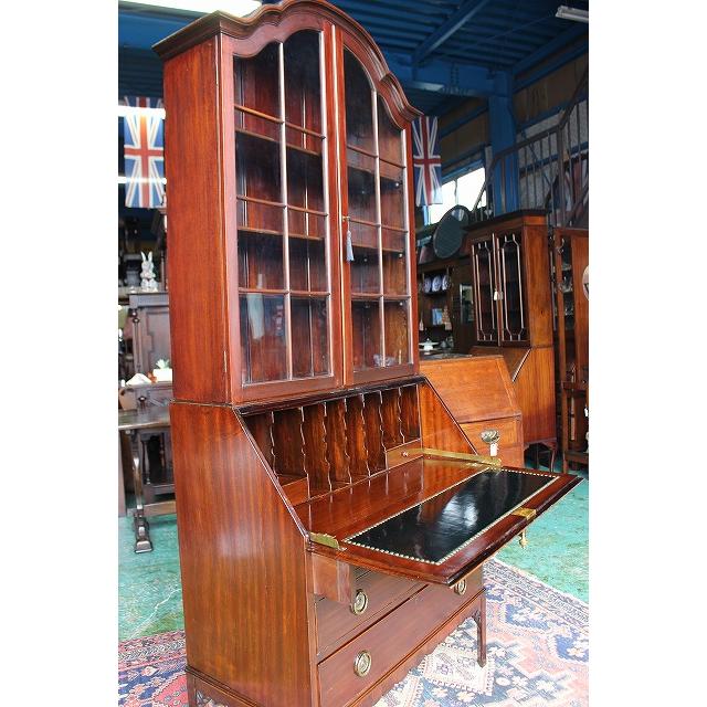 イギリスアンティーク家具 ビューローブックケース アンティーク