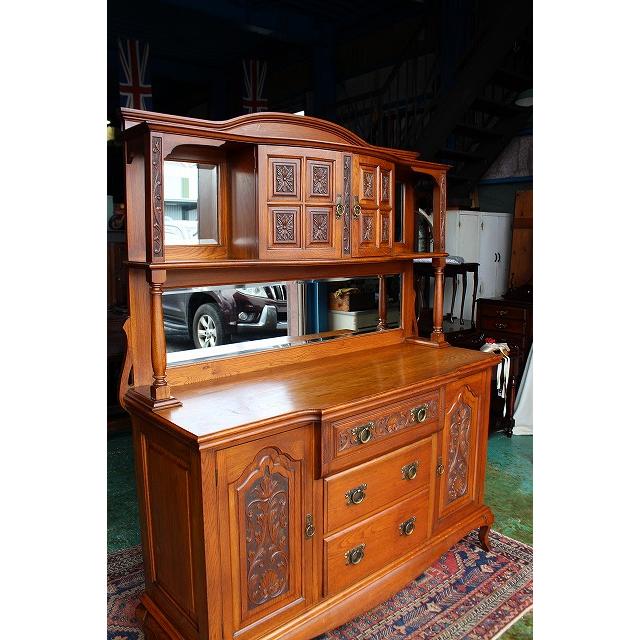 ☆在庫一掃セール☆送料無料☆ イギリス アンティーク家具 ミラー