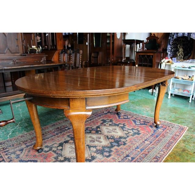 エクステンションテーブル　イギリスアンティーク ☆在庫一掃セール☆ 送料無料☆ イギリス アンティーク家具 ウィンド