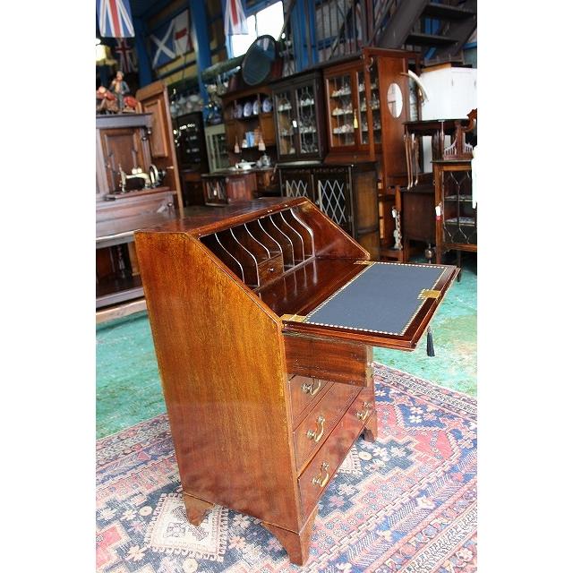 イギリスアンティーク家具 ビューロー ライティングビューロー デスク