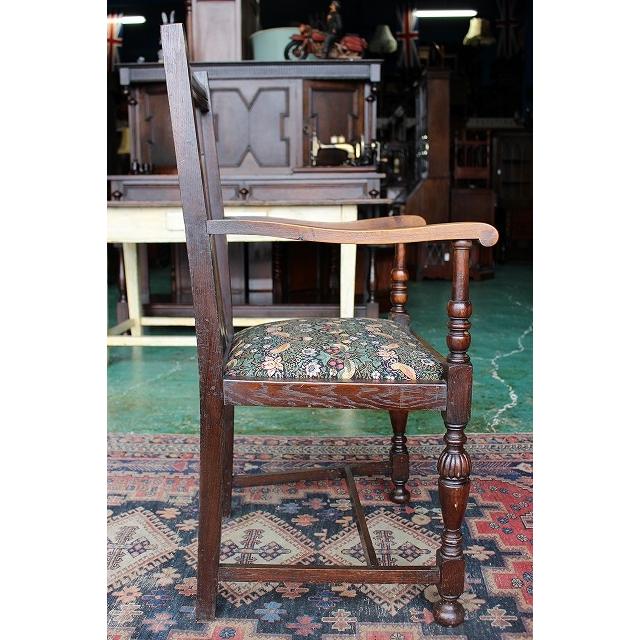英国 アンティーク アームチェア Arm chair 椅子 イス Antique 1920年代のアンティーク アームチェア(k-504k-c)｜アンティーク