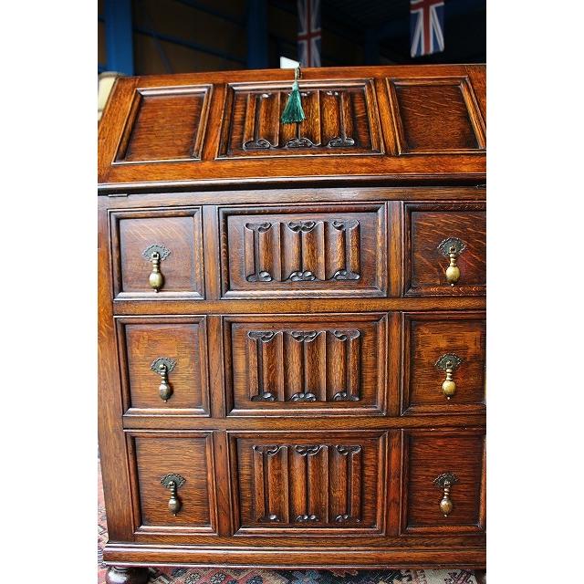 ライティングビューロー(イギリス家具) イギリスアンティーク家具 ビューロー ライティングビューロー デスク