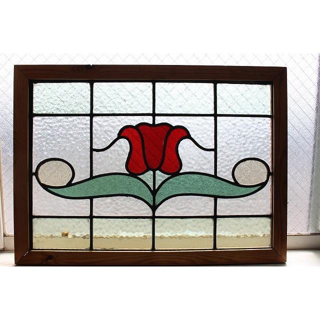 〜ステンドグラス Englandからの輸入品〜 英国アンティーク】ステンドグラス VC107-224007 – アンティーク