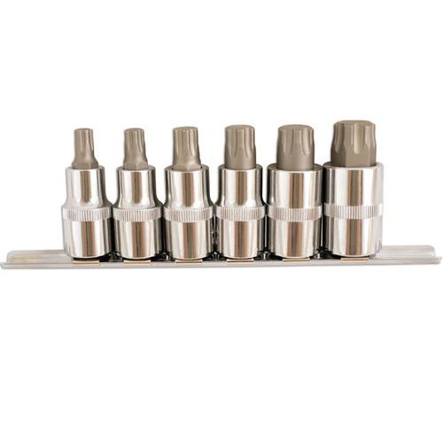Laser-5214 Torx Plus ソケットビットセット 6pc 1/2D