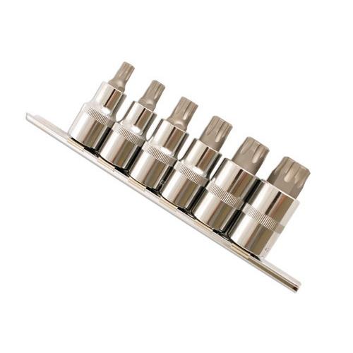 Laser-5214 Torx Plus ソケットビットセット 6pc 1/2D_1