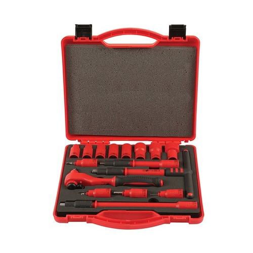 LASER-6148 3/8"D 16ピースソケットセット 絶縁工具_6