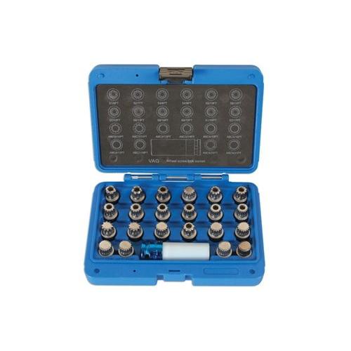 LASER6275 フォルクスワーゲン ロックナット外しソケットセット LASER-6275 ホイールロックナット外し用 ソケットセット Volkswagen