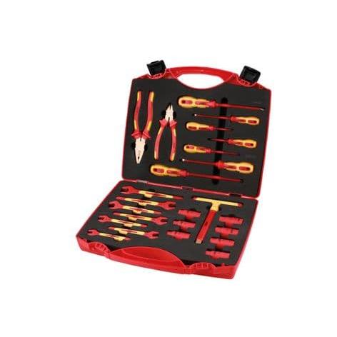 Laser-8509 耐スパーク完全絶縁ツールキット 24pc 絶縁工具 防爆