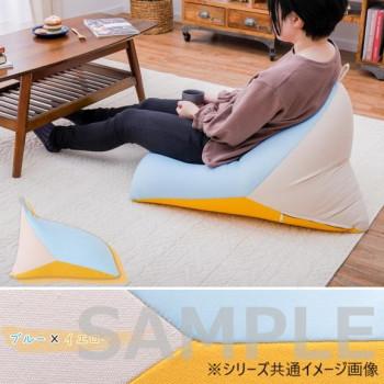 三角クッション テトラッド BL/YE 240627300の画像