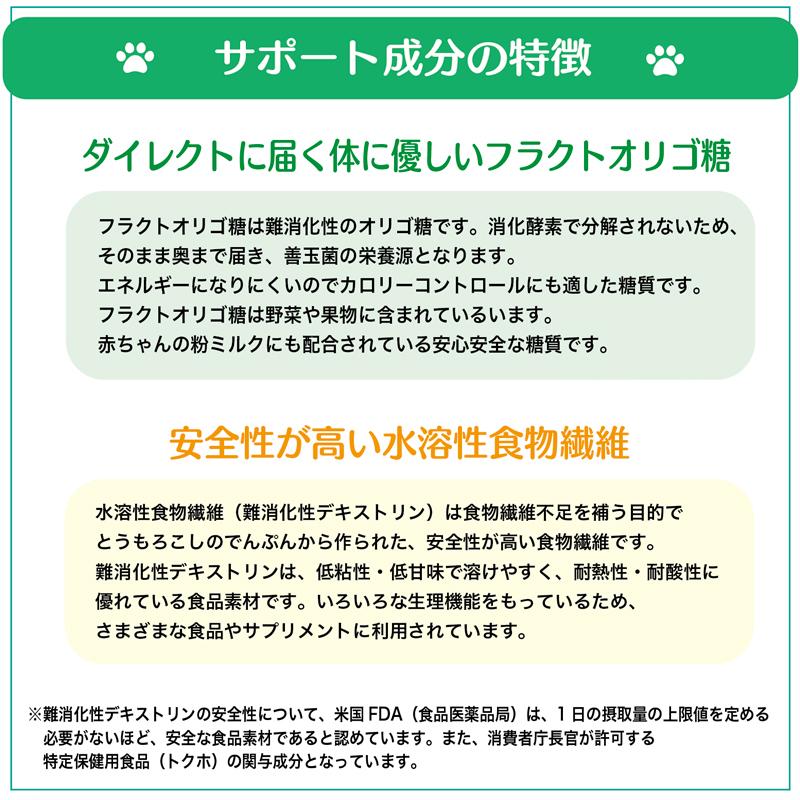 犬 猫 ペット サプリ 免疫力 乳酸菌 国産 便秘 整腸 健康食品 無添加 アレルギーフリー プラチナ乳酸菌5000α  30包入×2｜brmslife｜07