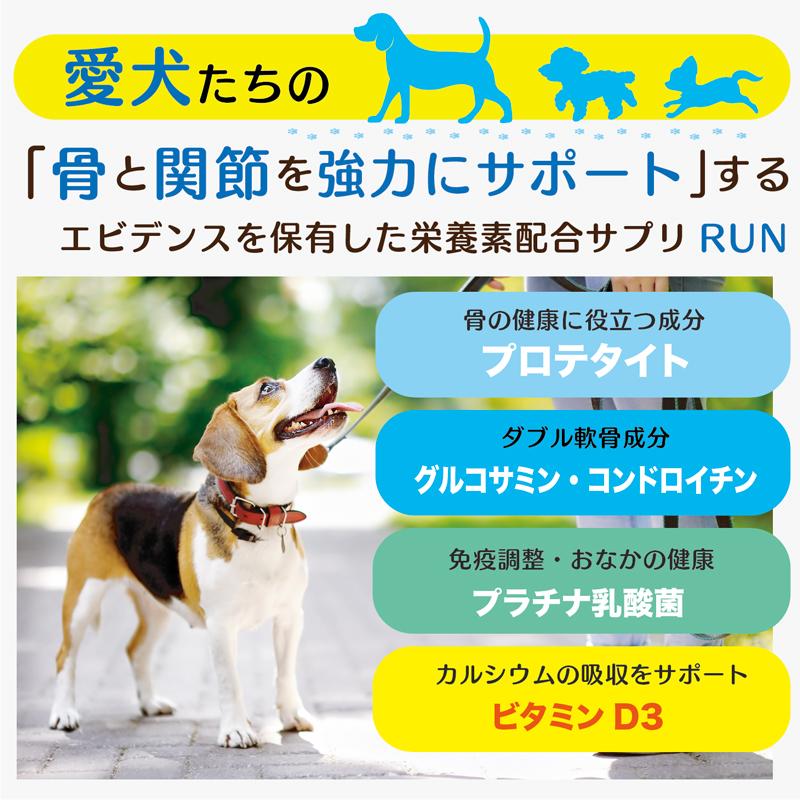 関節軟骨　サプリ　犬用　5個 犬 猫 関節 サプリ 動物用サプリメント ペットサプリ 乳酸菌