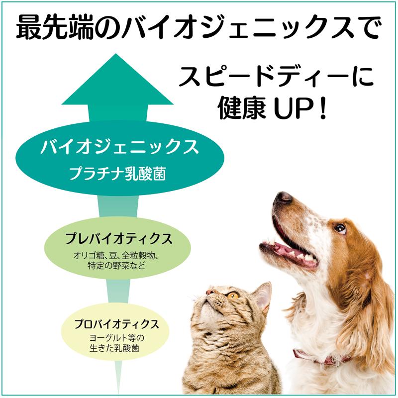 「300円OFFクーポン配布中！」乳酸菌 サプリ 猫 犬 ペット 国産  乳酸菌ラボ 便秘 免疫力 整腸 無添加 アレルギーフリー プラチナ乳酸菌5000α  5包入×2｜brmslife｜10