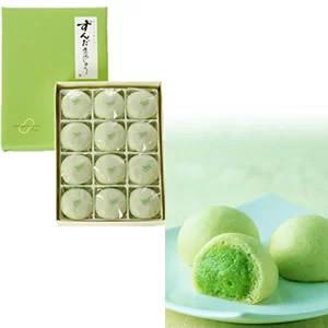 ずんだ茶寮 Stずんだまんじゅう12個入 お日持ち 発送日を含め7日間 日時指定不可 S ブロードステージ 通販 Yahoo ショッピング