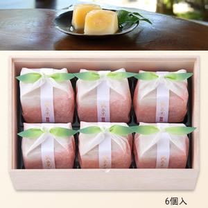 宗家 源吉兆庵 桃泉果【季節限定】6個入※前入金・日時指定不可