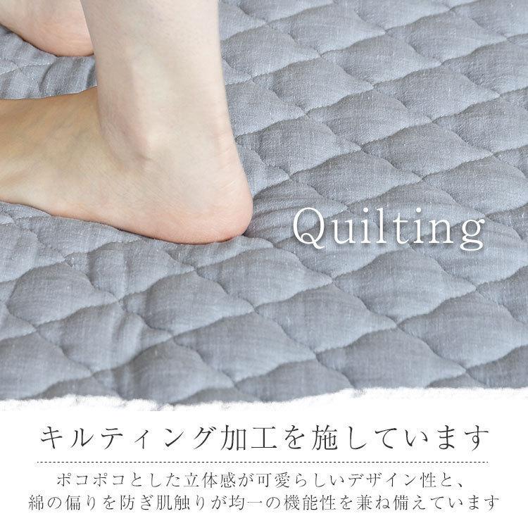 ソファーカバー 4人掛け リネン ソファカバー 夏用 マルチカバー 正方形 肘なし 洗える 麻 滑り止め 冷感 フランスリネン カーペット キルトラグ 200×200cmの画像