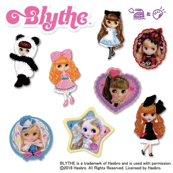ワッペン ブライス Blythe アイロン シール かわいい 刺繍 キャラクター マーク プレゼント 服 C01y9777 名入れ入園グッズ通販 ブロドリー 通販 Yahoo ショッピング