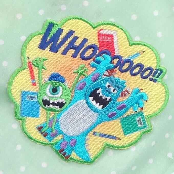 Disney（ディズニー） ワッペン モンスターズユニバーシティ スタディ