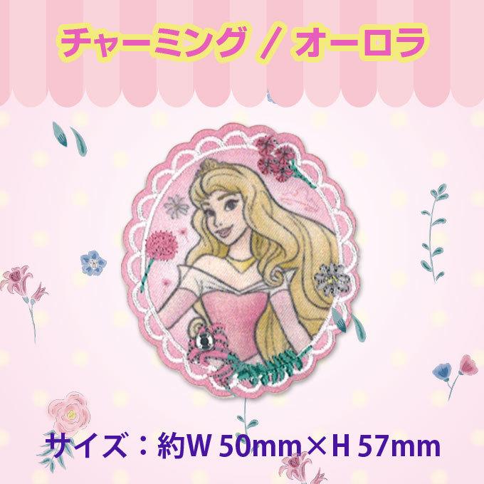 ワッペン ディズニープリンセス チャーミング 小 ディズニー アイロン シール かわいい 刺繍 キャラクター グッズ プレゼント 服 D01y1458 名入れ入園グッズ通販 ブロドリー 通販 Yahoo ショッピング