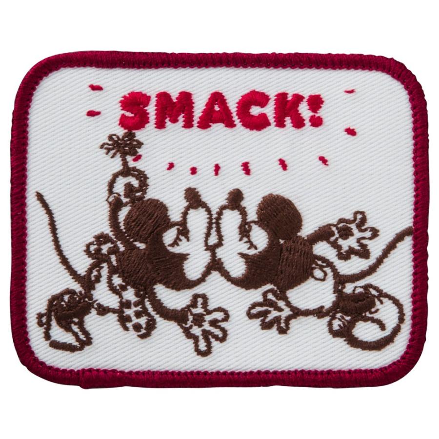 Disney ワッペン ミッキー ミニー ヴィンテージ 大 ディズニー