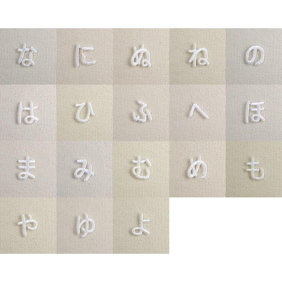 文字ワッペン ひらがな ミニ な や行 3枚セット 名前 アイロン 男の子 女の子 名入れ お名前 文字 アップリケ Cp Is002 名入れ入園グッズ通販 ブロドリー 通販 Yahoo ショッピング