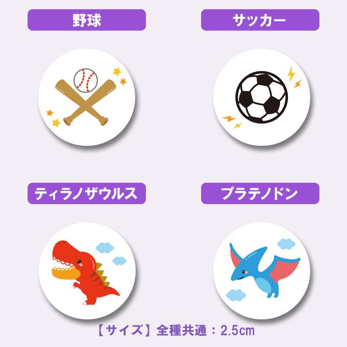 ブロドリー お名前ワッペンとお揃い！光るアイコンワッペン【PART2
