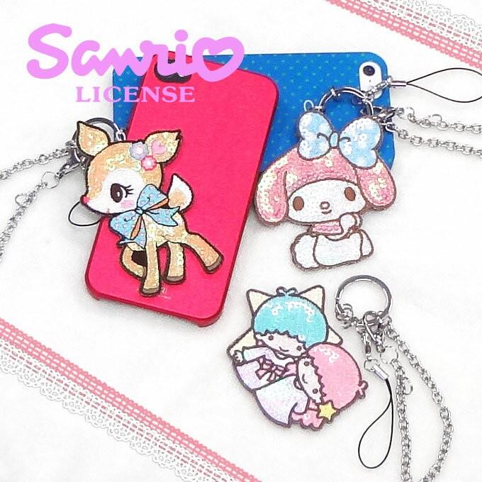 sanrio スパンコールチャーム マイメロディ キキララ サンリオ sanrio スパンコールチャーム マイメロディ キキララ サンリオ