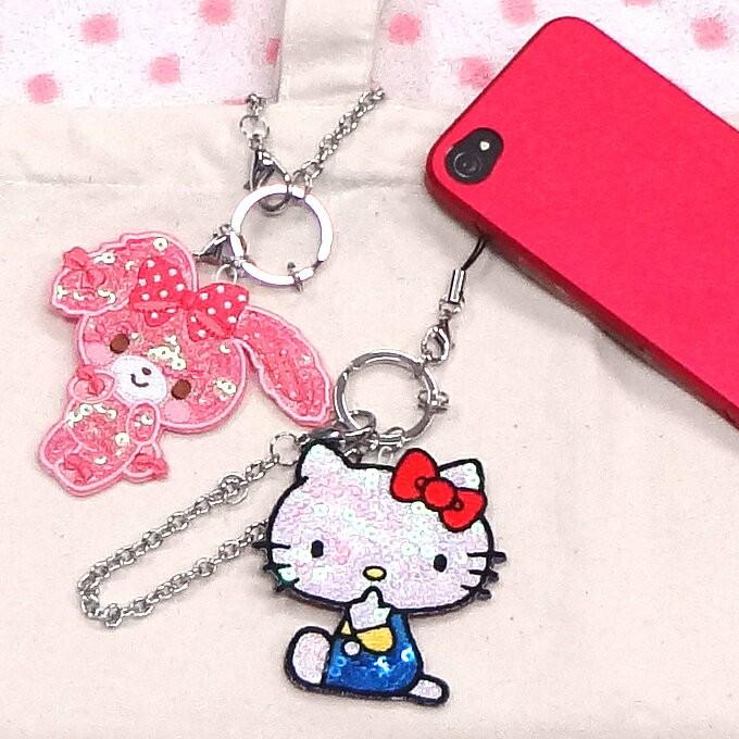 sanrio スパンコールチャーム マイメロディ キキララ サンリオ sanrio スパンコールチャーム マイメロディ キキララ サンリオ