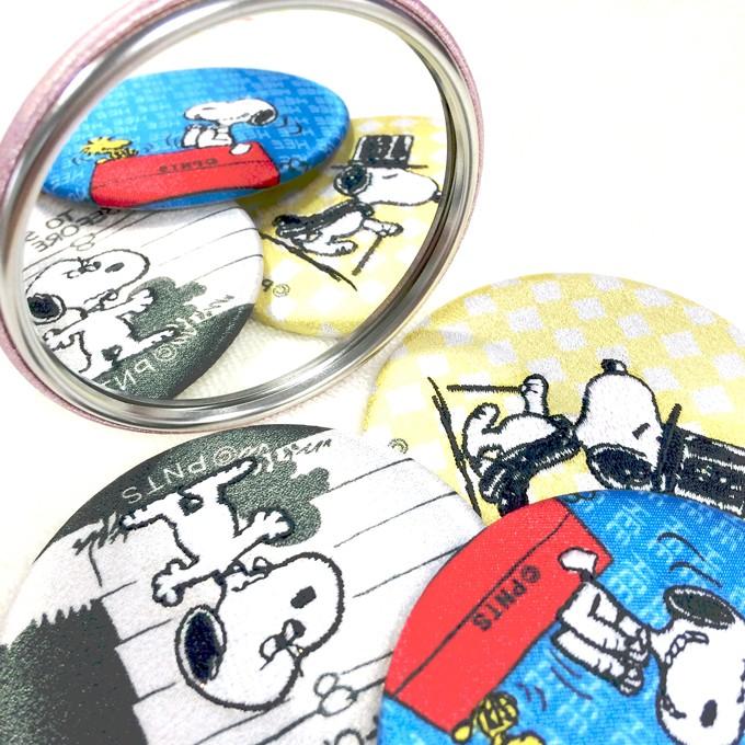 SNOOPY（スヌーピー） 手鏡 コンパクトミラー SNOOPY snoopy 缶ミラー