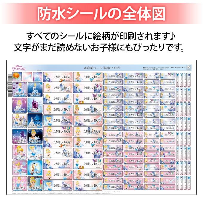 お名前シール タグ用シール シンデレラ ディズニー 2点セット 防水 防水 耐水 食洗機 レンジ ノンアイロン 送料無料 Pr Ss Nas Cin 001 名入れ入園グッズ通販 ブロドリー 通販 Yahoo ショッピング